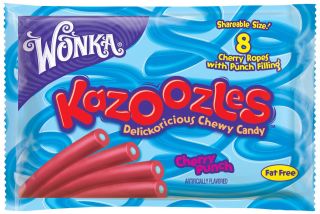 Wonka Kazoozles Chewy Candy, Cherry Punch, 3.5 oz, 24 pk   