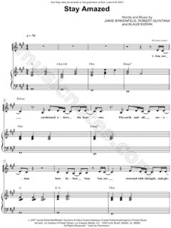 Image of Gateway Worship   Stay Amazed Choral Sheet Music for Choir 