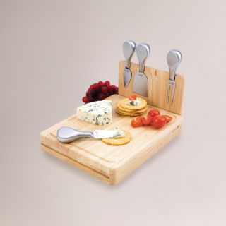 Folding Cheese Board Tool Set  World Market