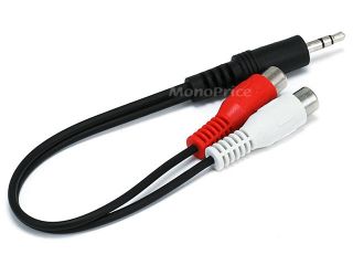 For only $0.53 each when QTY 50+ purchased   6inch 3.5mm Stereo Plug/2 