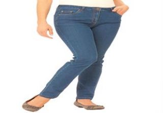 Plus Size Tall jean, stretch denim, skinny cut  Plus Size Tall Pants 