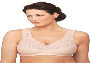 Plus Size Lace Comfort Bra from Soft Shoulders by Glamorise®  Plus 