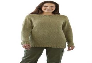 Plus Size Marled pullover sweater  Plus Size pullover  Woman Within 