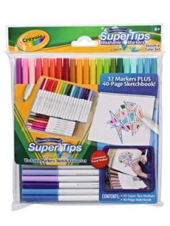 Supertips Marker Sketch n Colour Littlewoods