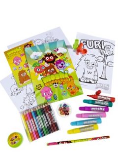 Moshi Monsters Small Colouring Set Littlewoods