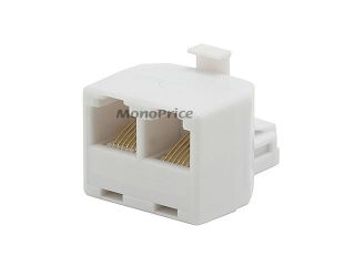 For only $0.43 each when QTY 50+ purchased   T Adapter 6P6C   1M/2F 