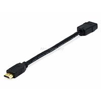 Product Image for 8inch 28AWG High Speed HDMI® With Ethernet Male to 