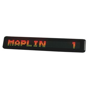 Colour Moving Message Sign  Moving Message Displays  Maplin 