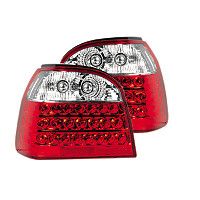 VW Golf Mk3 (92 98) Red/Clear Led Tail Lights Cat code 295720 0
