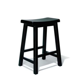 Antique Black Counter Stool w/ 24 Seat Height at Brookstone—Buy Now 