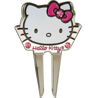 The Hello Kitty Golf Couture Divot Tool features an ergonomic design 