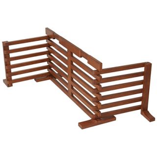 Wooden Pet Gate and Crate (Click for Larger Image)