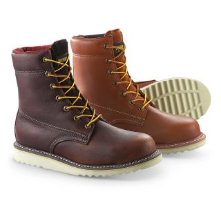 Wolverine Madsen Steel Toe Wedge Boots   972539, Work Boots at 