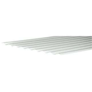 Clear PVCu Corrugated Sheet 2.4m   PVC Corrugated Sheets & Trims 