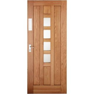 Newton Glazed Oak Veneer 1981x838mm   External Oak Veneer Doors 