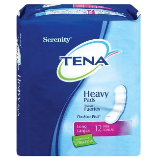 Tena Serenity Protective Pads, Ultra Plus Absorbancy Long 12ct