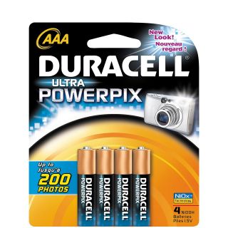 Duracell Ultra PowerPix AAA Batteries   