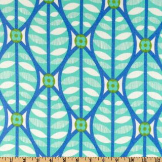 Greenhouse Flannel Buttonwood Aqua   Discount Designer Fabric 