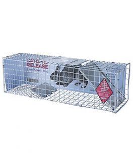 Live Animal Cage Trap, 24 in. x 7 in. x 7 in.   5131107  Tractor 