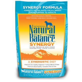 Natural Balance Synergy Premium Dry Dog Formula (Click for Larger 