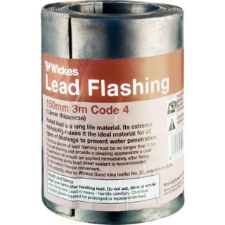 Lead Flashing 150mmx3m   Roof Flashing   Roofing  Building Materials 