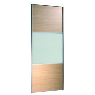 Home Doors  Oak Panel & Glass Wideline 610mm