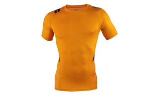 MaximumOrange   TrainTone Short Sleeve Shirt   Reebok 