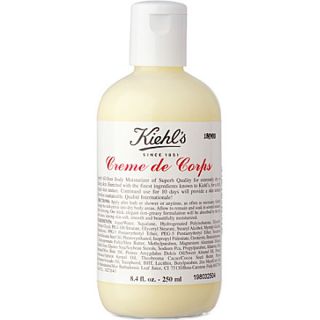 Crème de Corps body moisturiser 250ml   KIEHLS   Moisturisers   Shop 