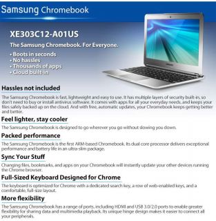 Buy the Samsung 11.6 16GB WiFi Chromebook .ca