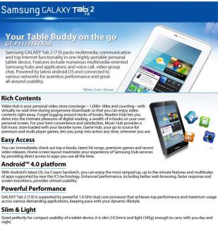 Buy the Samsung Galaxy Tab 2 7 Android Tablet .ca