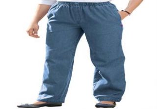 Plus Size Tall jean, pull on, elastic waist  Plus Size Tall Pants 