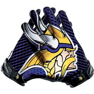 Minnesota Vikings Winter Gloves Mens Nike Minnesota Vikings Vapor Jet 