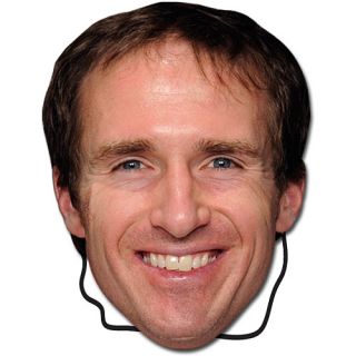 Bleacher Creatures New Orleans Saints Drew Brees Face Mask    