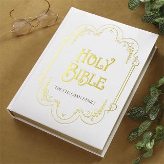 4635   Personalized Four Generations Family Bible 