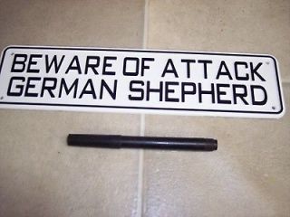 GERMAN SHEPHERD ALUMINUM SIGN DOGS WARNING d3389GS