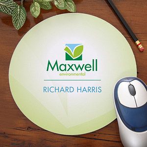 Corporate Logo Personalized Mouse Pad   11039