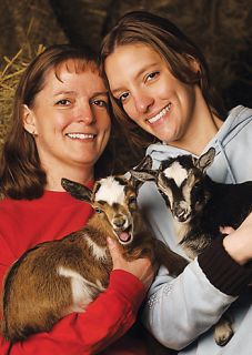 Hooked on Goats Family has big love for littlest kids