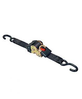 Highland 2 in. X 10 ft. Retractable Ratchet Strap with Hooks   3011571 