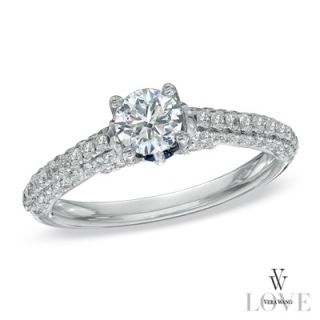 Vera Wang LOVE Collection 1 CT. T.W. Diamond Engagement Ring in 14K 