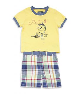 Polo Ralph Lauren Printed T Shirt and Shorts Set  Harrods 