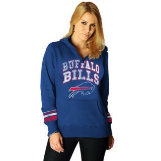 Buffalo Bills Royal Womens Pre Season Favorite II Hooded Sweatshirt 