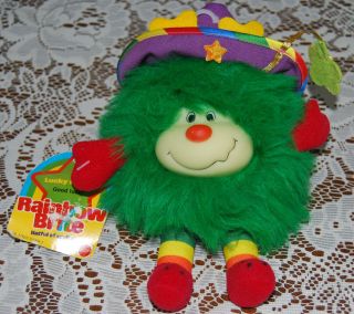   Rainbow Brite Hatful Green Lucky Sprite 10 Plush Doll Mattel *NWT