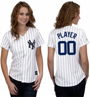 New York Yankees  Any Player  Womens MLB Replica Jersey 
