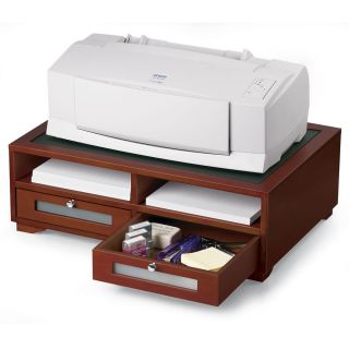 The Clutter Free Printer Caddy   Hammacher Schlemmer 