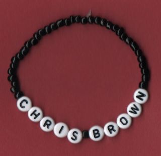 Handmade custom bracelet   choose from captions available or customise 