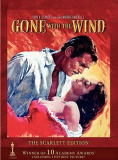 Gone With the Wind DVD, 2010, 5 Disc Set, The Scarlett Edition