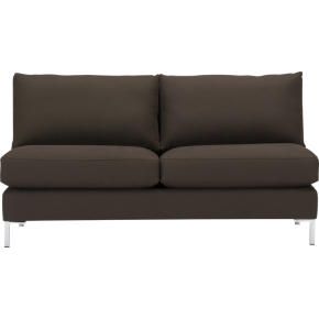 CB2   annex mocha loveseat    read 