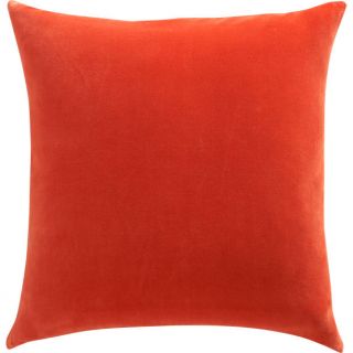 leisure burnt orange 23 pillow in pillows  CB2