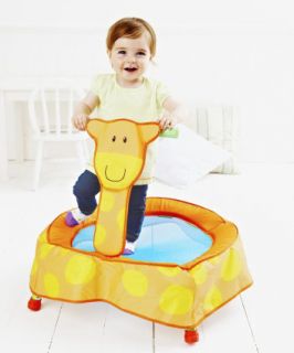 Indoor Giraffe Trampoline   trampolines & bouncy castles   Mothercare