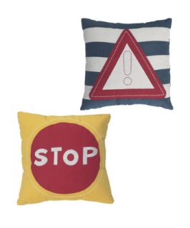 Mothercare Traffic Signal Cushion   2 Pack   pillows & duvets 